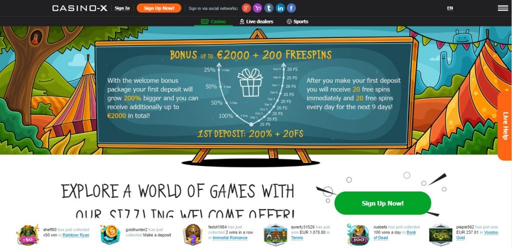 Only Real cash Casinos on the 1 deposit casinos online web Associated with the 2023