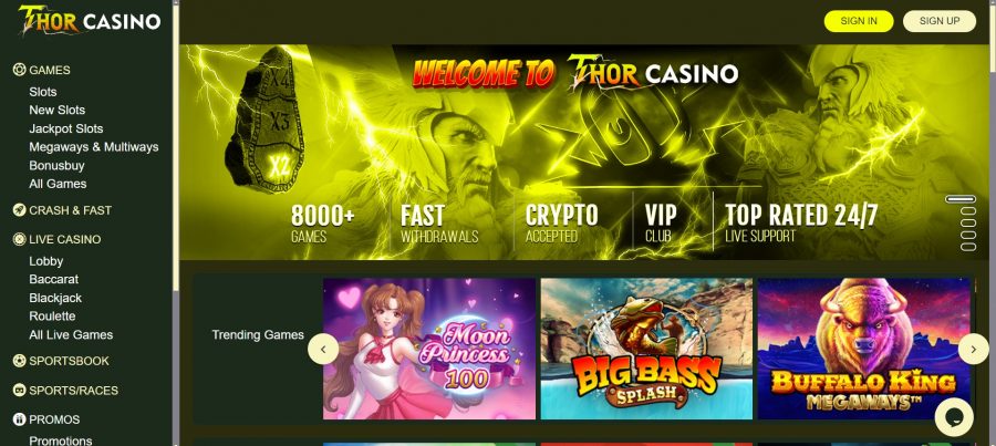 Thor Casino Review New Zealand