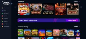 Luna Casino review New Zealand
