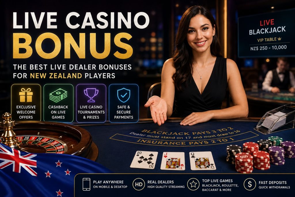 Live casino bonus