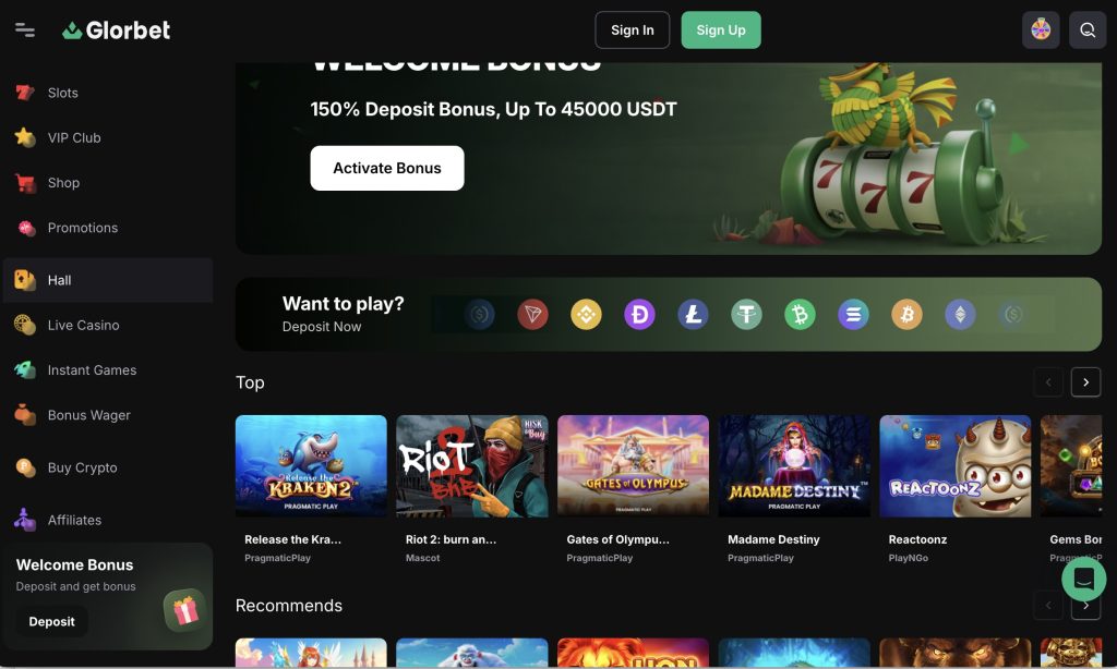 Glorbet Casino review New Zealand