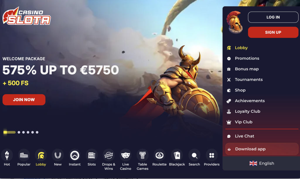 Slota Casino review New Zealand